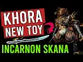 NEW STAT STICK FOR KHORA PRIME BUILD - INCARNON SKANA BUILD WARFRAME