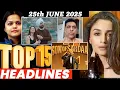 Download Lagu Top 15 Big News of Bollywood | 25th  JUNE  2025 | Salman Khan , Ramayana, Sunny Deol, Amir Khan