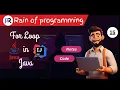 Lecture 15 For Loop in Java Java Tutorial for Beginners