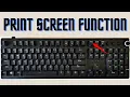 How to Use the Print Screen Function on a Keyboard how to use print screen button
