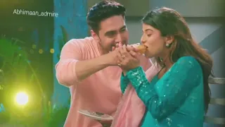 اجمل لحظات بين ارمان وابهيرا من مسلسل امنية وان تحققت علي اغنية انا لما بحب من تصميمي 