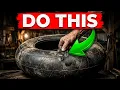 FIELD REPAIR Fixing a Tractor Tire Inner Tube Fast