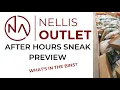 Nellis Outlet After Hours Of Restocked Bins