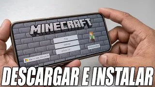 Cómo DESCARGAR MINECRAFT Para CELULAR Android en 2026 Ultima Versión