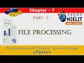 How to open and close a file in python