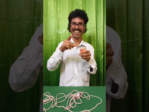 Learn a magic trick using rope and paper cups. #shorts
