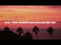 oskar med k, Khalid - nobody (make me feel) (Lyrics)