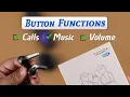 TAGRY X08 Touch Button Function - How to Use