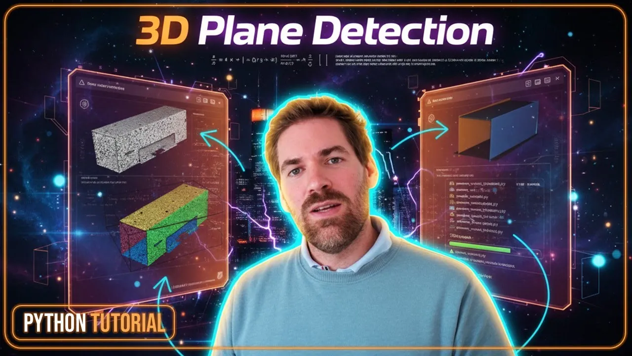3D Plane Detection with Adaptive RANSAC (100% Workflow Automation)
