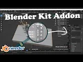 How to Install Blender Kit Addon in Blender Tutorial