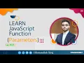 Lec JavaScript Function with Parameters Tutorial For beginners