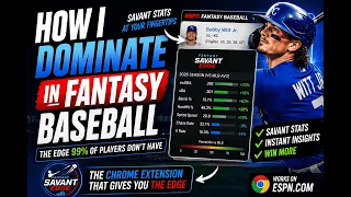 How I Dominate Fantasy Baseball Using This One Tool