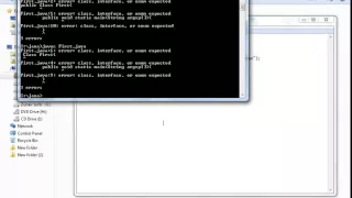 Displaying Message on cmd with java