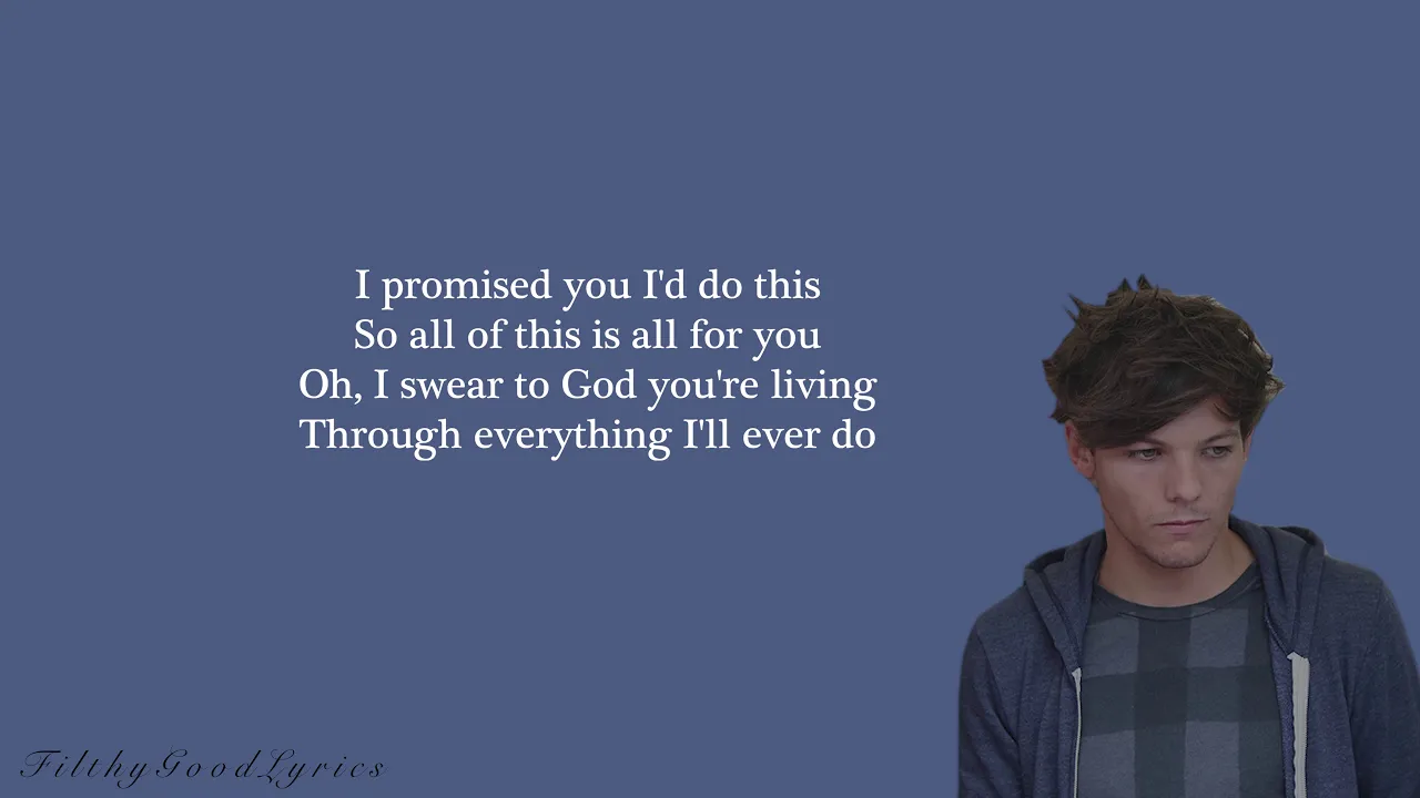 Louis Tomlinson - Two Of Us (FGL Official Lyrics)