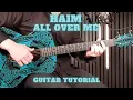Download Lagu Haim – All Over Me | Guitar Tutorial for Beginners \u0026 Beyond 🎸