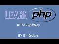 PHP Tutorial - Echo Print and Variables