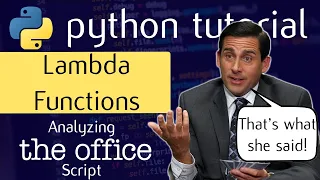 Lambda Functions for Data Science Data Analysis - Python P 6