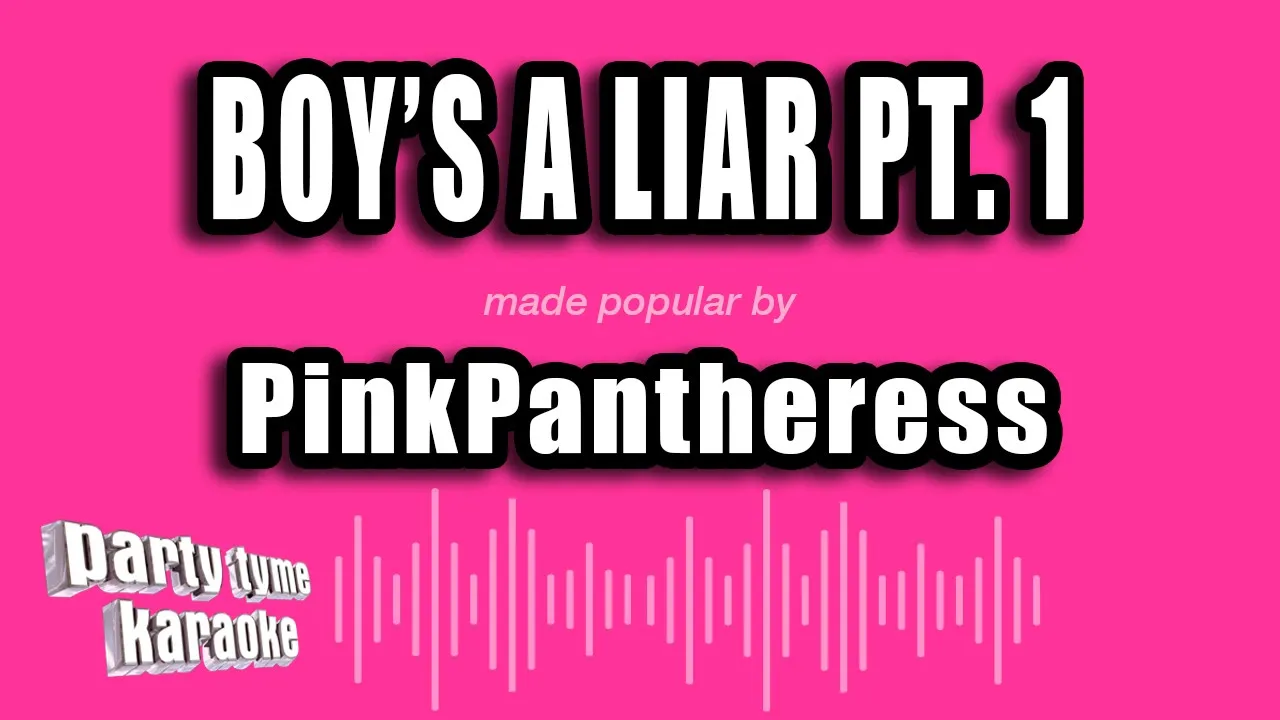 PinkPantheress - Boy's a Liar Pt. 1 (Karaoke Version)