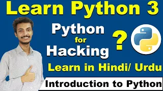Python 3 Tutorial for Beginners in Hindi Urdu Learn Python 3 What is Python cyber warriors
