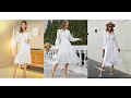 VESTIDOS BLANCOS PARA TODA OCASION ELEGANTES Y CASUALES