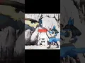 Download Lagu Lucario's aura in this scene 😮‍💨 | Montagem Bravo - Lucario #pokemon #lucario #aura