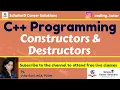 Overloaded Constructors Destructors C Programming