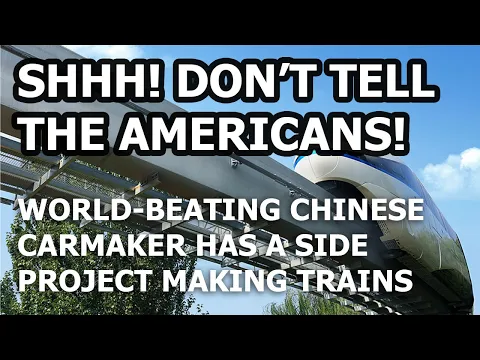 Download MP3 Keep it quiet, but world-beating Chinese car maker is also making trains