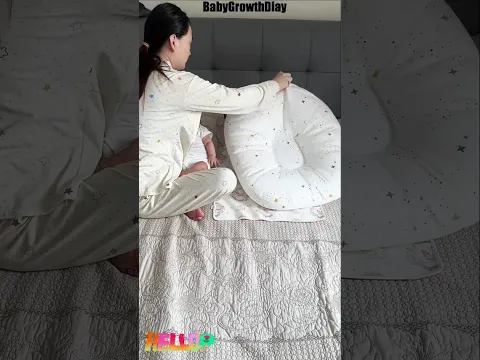 Is your baby struggling to sleep comfortably? Baby Sleep Positioner Pillow helps!#Shorts