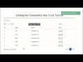 Codeigniter Datatables Ajax Crud Tutorial