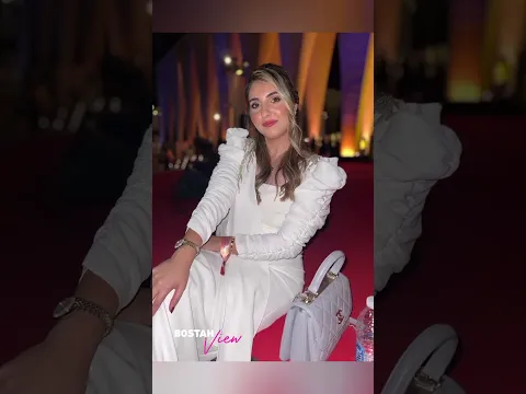 هل نارين بيوتي هي أول صانعة محتوى في مهرجان الجونة؟!😱.#نارين_بيوتي