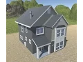 3ds Max House Modelling for Games - Unity3D