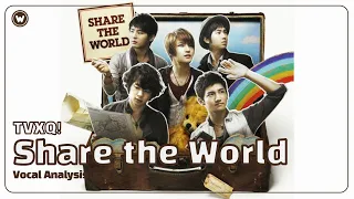 Download TVXQ! 東方神起 - Share the World - Background Vocals, Filtered Vocals, Ad-libs Visualization MP3