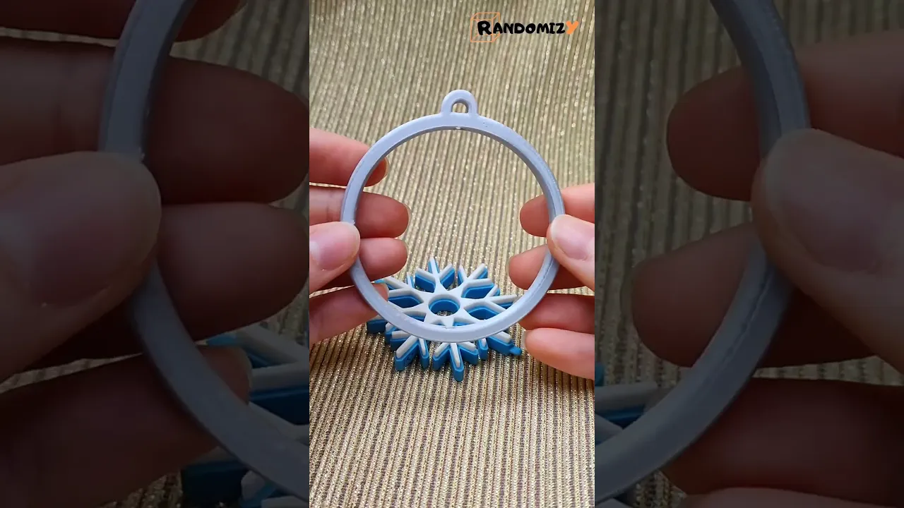 Spinning Ornament (Snowflake) video thumbnail
