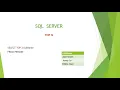 SQL TOP N ROWS