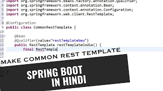 RestTemplate spring boot RestTemplate