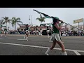 Dinuba High School Band and Colorguard at the 2025 Pismo Band competition
