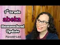 7th Grade ABEKA Homeschool Update How is it going