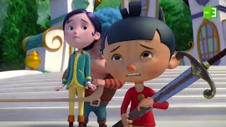 مفاجأة عند استعمال بينوكيو سيف الفارس الحديدي 