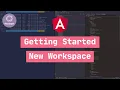 1 Angular Getting Started with New Workspace