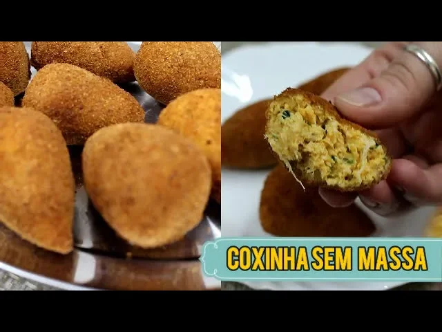 COXINHAS SEM MASSA