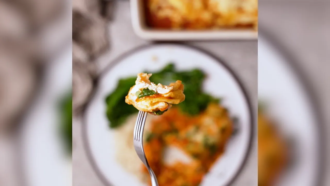 5-Ingredient Cheesy Italian Chicken Bake