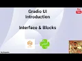 Introduction to Gradio Web UI development Gradio Python