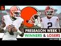 Browns Winners Losers vs Bears Ft Deshaun Watson KC Concepcion Shedeur Sanders