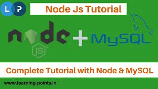 Complete Tutorial with Node and MySQL Node Js Tutorial MySQL and Node Learning Points