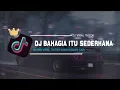 Download Lagu DJ BAHAGIA ITU SEDERHANA X RINDU KASIH SAYANGMU|| DJ KU BAHAGIA JEDAG JEDUG VIRAL TIKTOK 2024