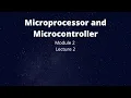 Microprocessor and Microcontroller - Module 2