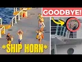 Lagu Funniest Pier Runner Drama | Angry Passengers Missing Cruise Ships