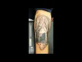 Forest Wolf Tattoo - Wolf tattoo design