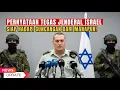 Lagu TEGAS! Jenderal Israel Eyal Zamir Nyatakan Siap Hadapi Guncangan dari Manapun