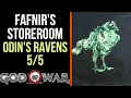 God of War All Odin s Ravens in Fafnir s Storeroom Odin s Ravens